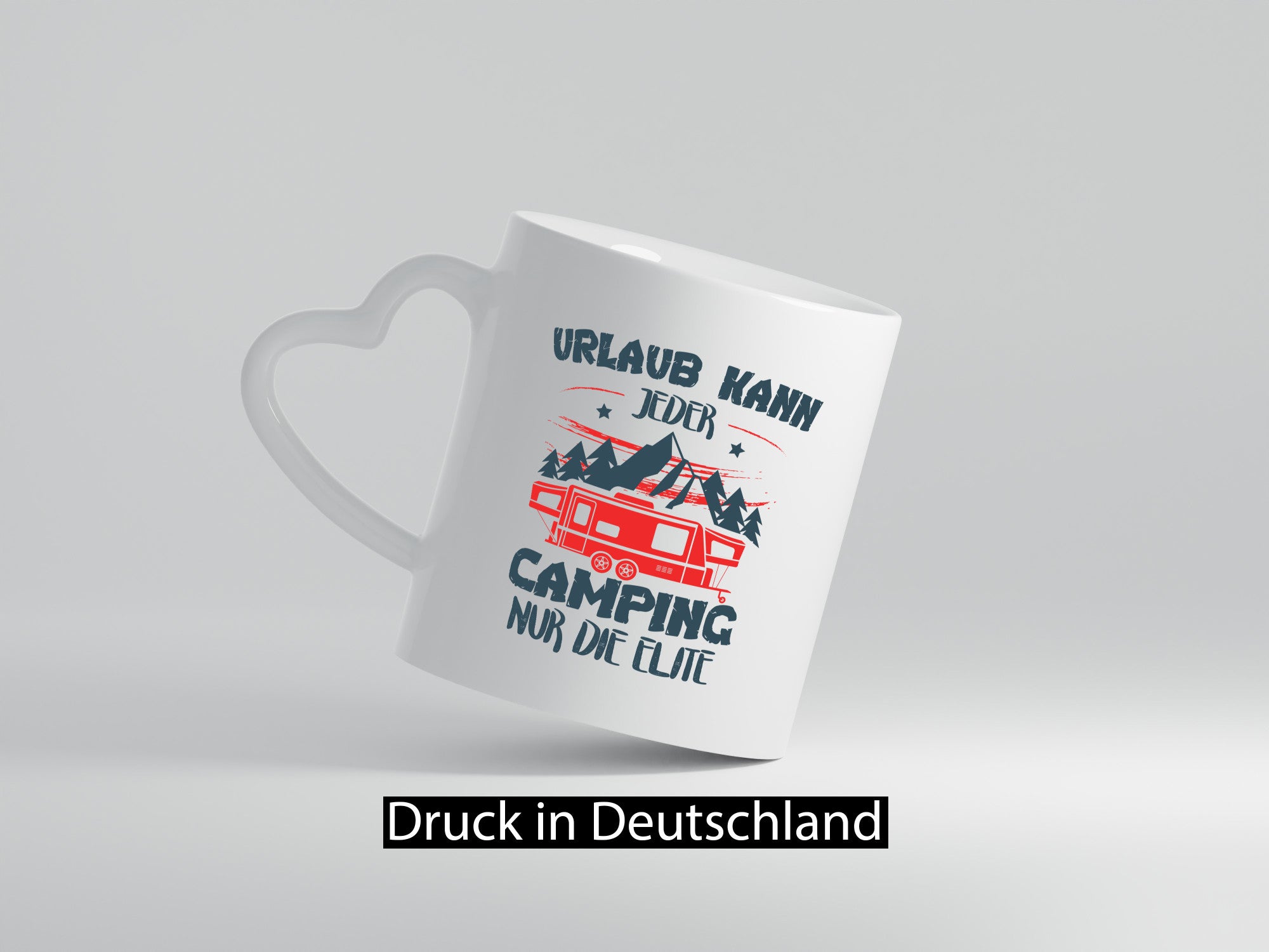 Nur die Elite | Camping Urlaub im Wald Geschenk Humor Geschenkidee lustiger
