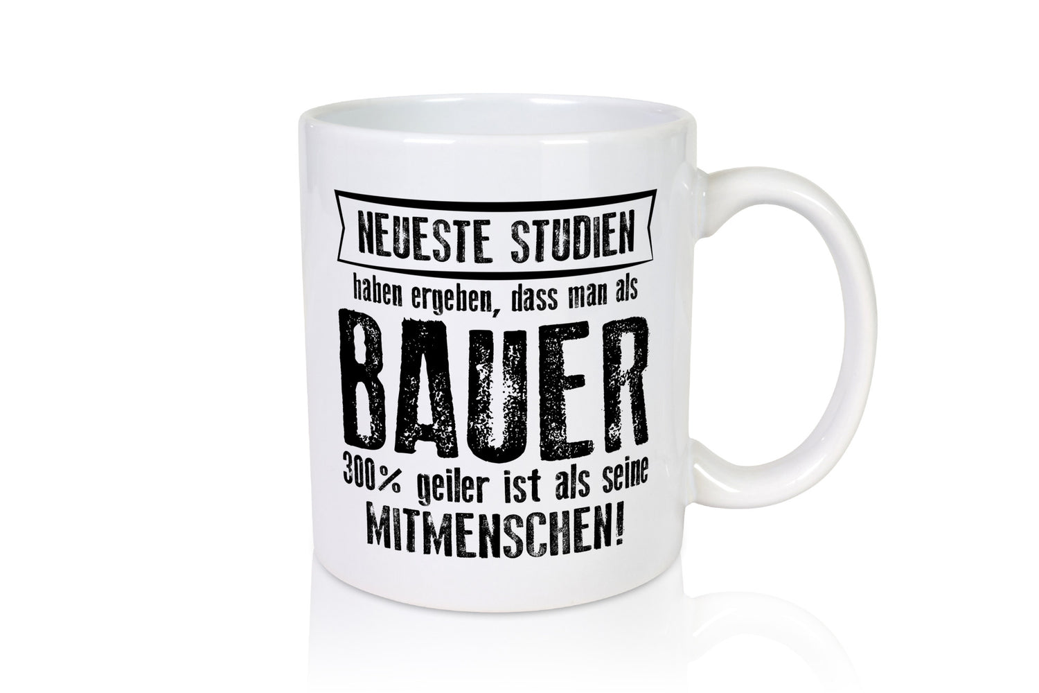 Neuste Studien: Bauer | Bauernhof Landwirtschaft Humor Geschenkidee Tasse