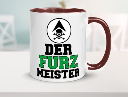 Der Furz Meister | Männer Tasse derber Humor Furzen lustiger Spruch Geschenk