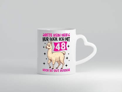 48. Geburtstag | 48 Jahre Lama gut aussehen Geschenk Geschenkidee lustiger