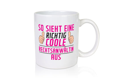 Richtig Coole Rechtsanwältin | Jurstin Anwältin lustiger Spruch Geschenk Humor
