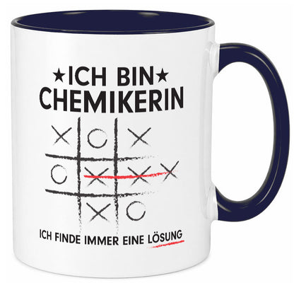 Lösung finden: Chemikerin | Chemie Labor v2 Humor Geschenkidee Tasse