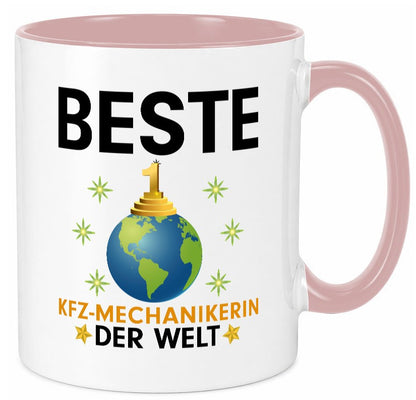 Welt Beste KFZ-Mechanikerin | Mechaniker KFZ Geschenk Humor Geschenkidee Tasse