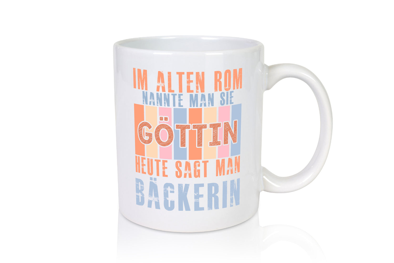 Heute sagt man: Bäckerin | Bäckerei Frauen Backen Humor Geschenkidee Tasse