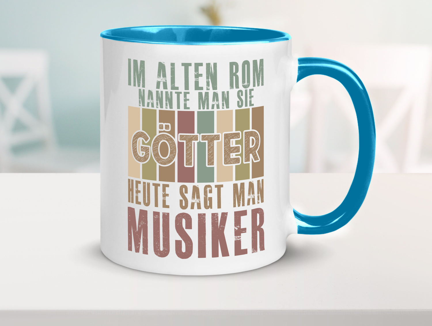 Heute sagt man: Musiker | Musik Musikant Humor Geschenkidee Tasse