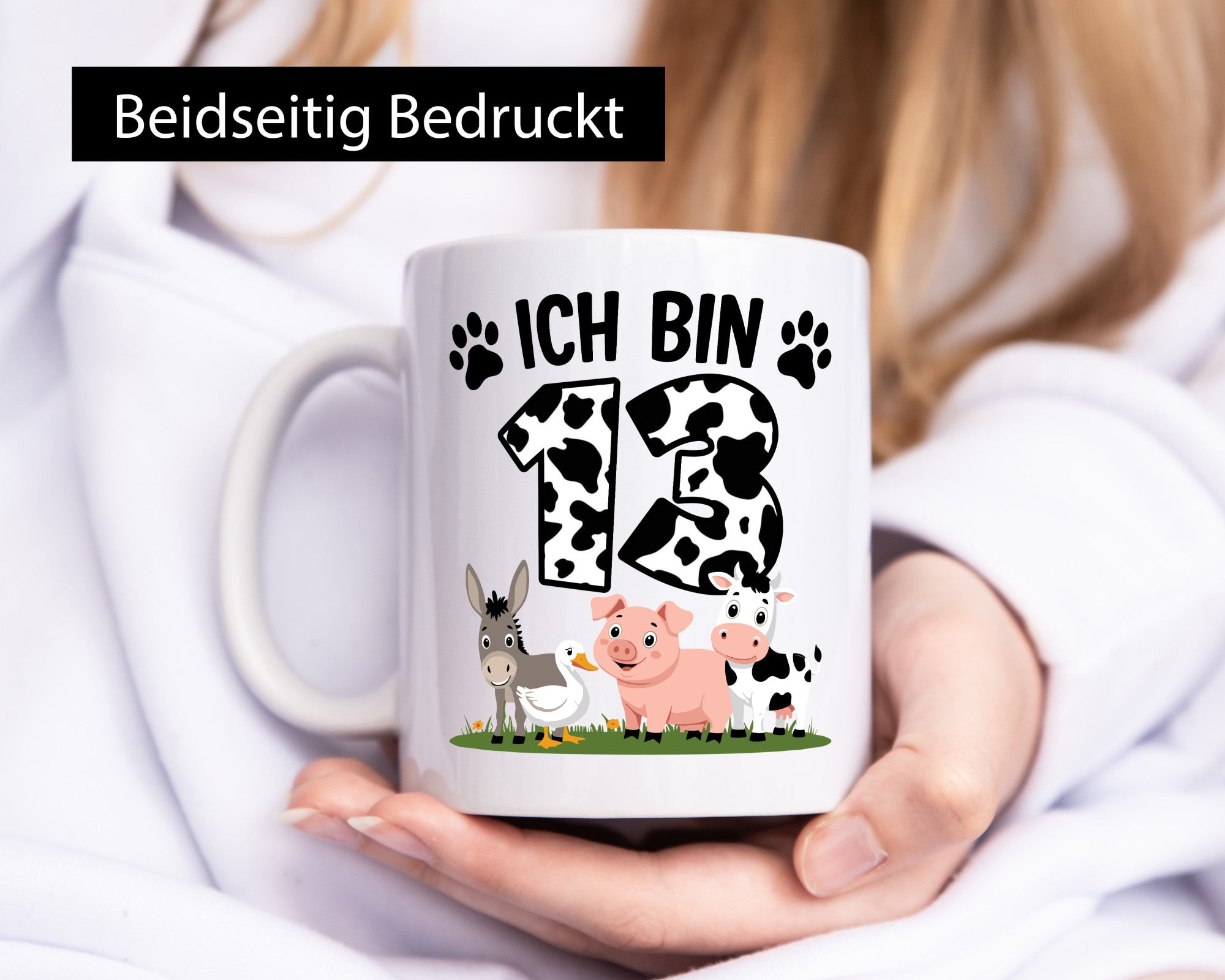 13 Geburtstag | Jahre Farmer Kind Humor Geschenkidee Tasse