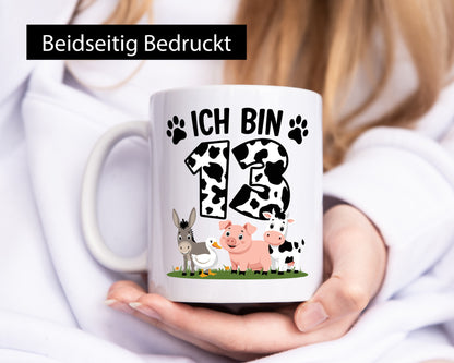 13 Geburtstag | Jahre Farmer Kind Humor Geschenkidee Tasse