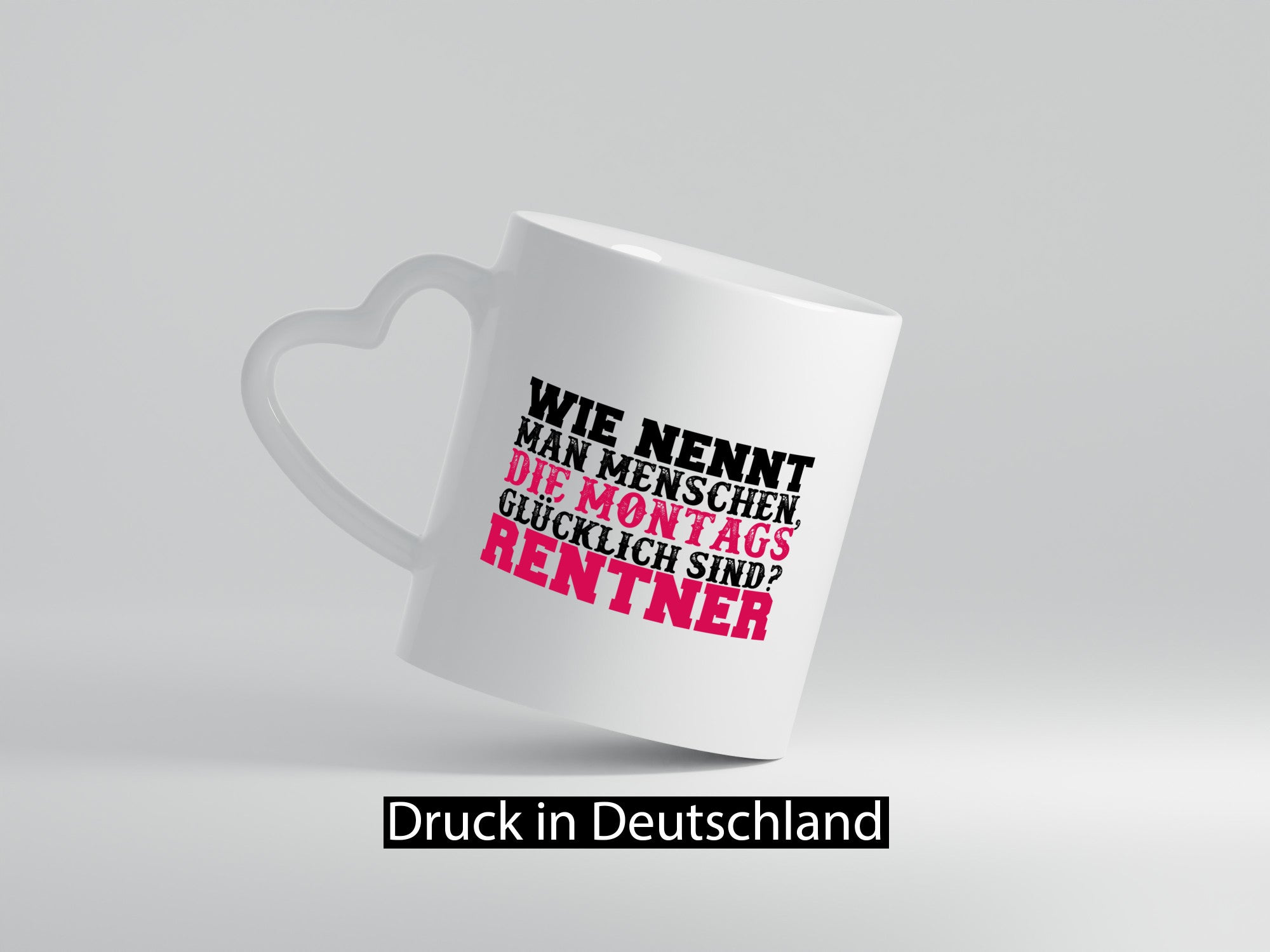 Glücklicher Rentner lustig Ruhestand Jubiläum Geschenk Tasse