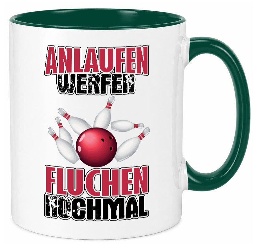 Bowling Tasse Geschenk Humor Geschenkidee lustiger Spruch
