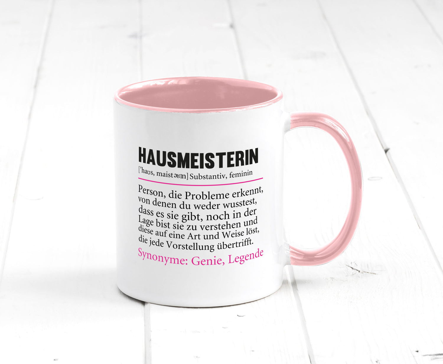 Hausmeisterin | Hauswart Beruf Spruch Humor Geschenkidee Arbeit Kollegen Büro