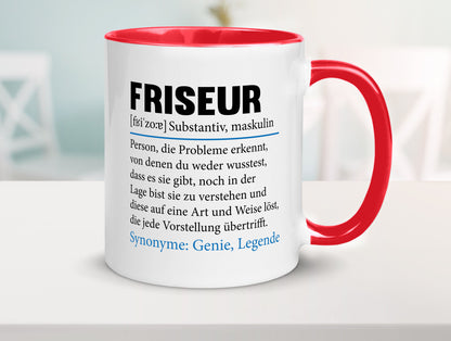 Friseur | Spruch Frisör Beruf lustig Humor Arbeit Kollegen Büro Geschenkidee