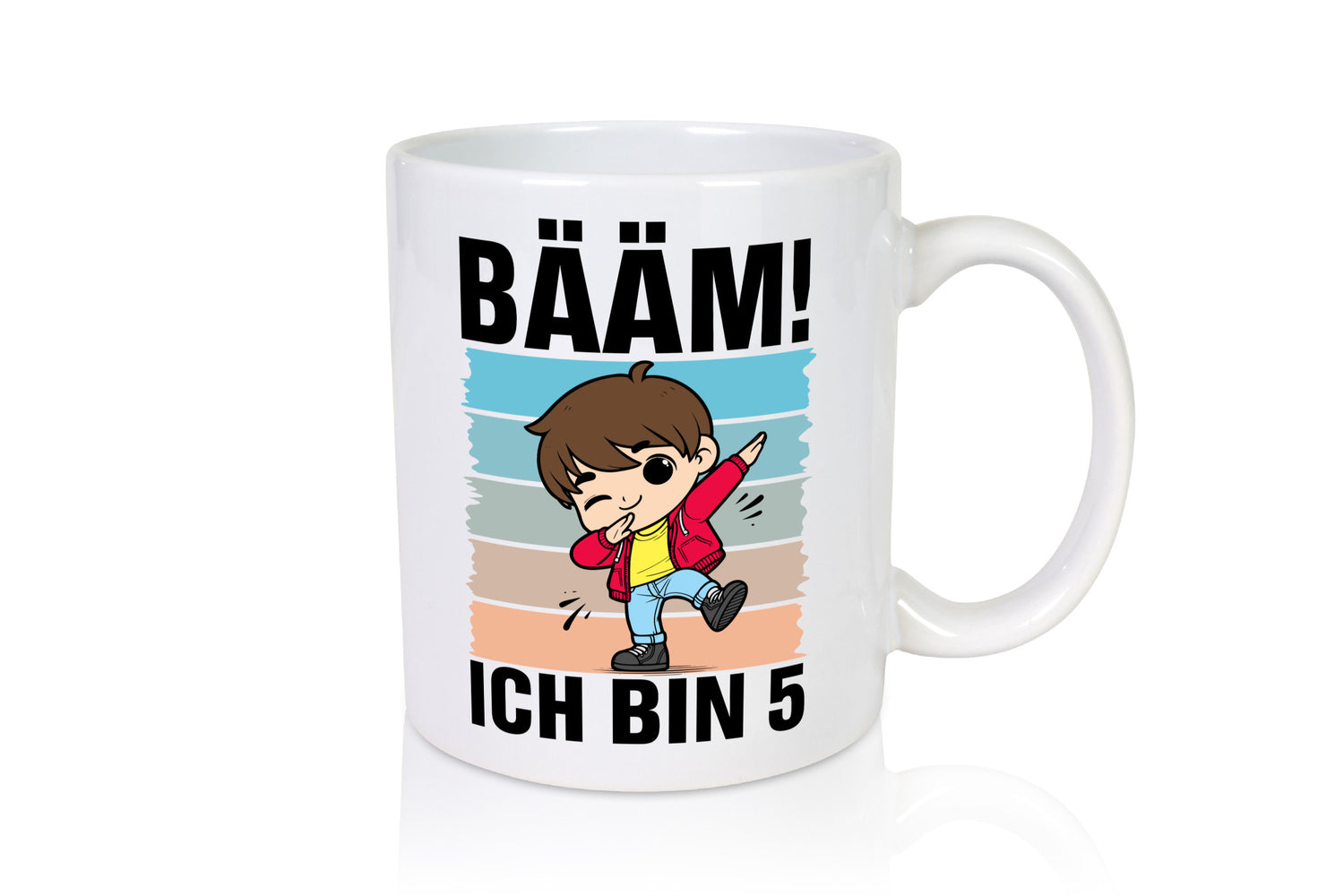 5. Geburtstag | Ich bin 5 Jahre Bäääm Dabbing Kind Geschenkidee Humor Tasse