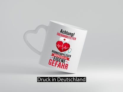 Überarbeiteter Krankenpfleger | Krankenhaus Pflegekraft lustiger Spruch