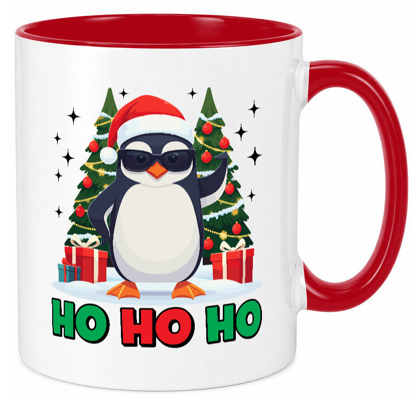 Ho | Weihnachts Pinguine Weihnachten lustig Humor Geschenkidee Geschenk Tasse