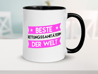 Beste Rettungssanitäterin | Sanitäter lustig Humor Geschenkidee Geschenk Tasse