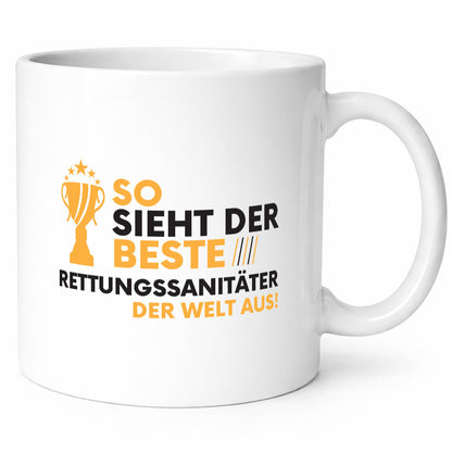 Der Weltbeste Rettungssanitäter | Sanitäter Geschenkidee Humor Tasse