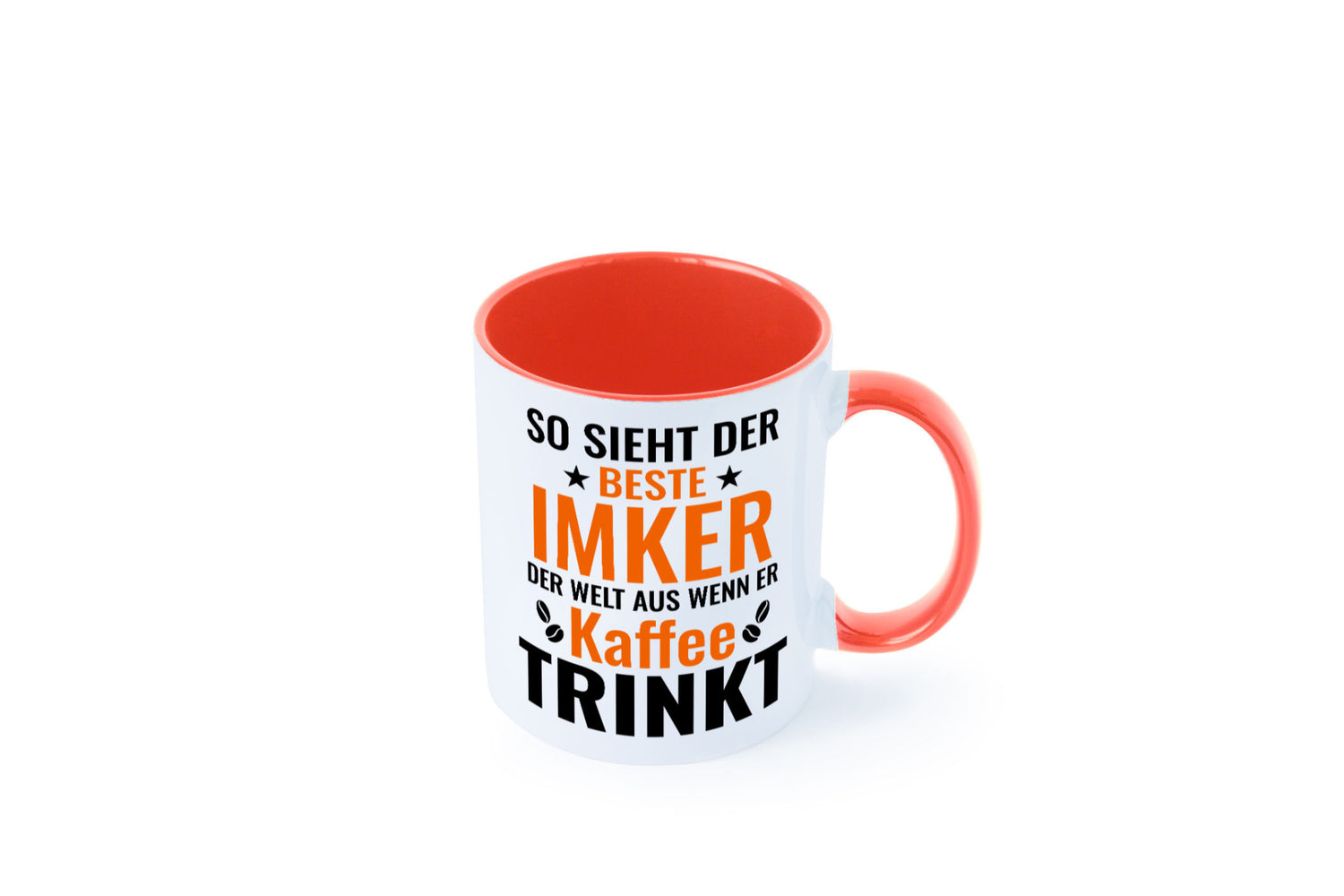 Kaffee trinkt: Imker | Imkerei lustiger Spruch Geschenk Humor Geschenkidee Tasse