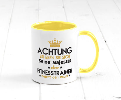 Seine Majestät Fitnesstrainer | Personal Trainer Sport lustiger Spruch Geschenk