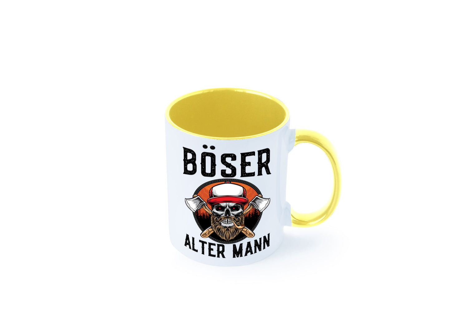 Böser alter Mann Humor Geschenkidee Tasse