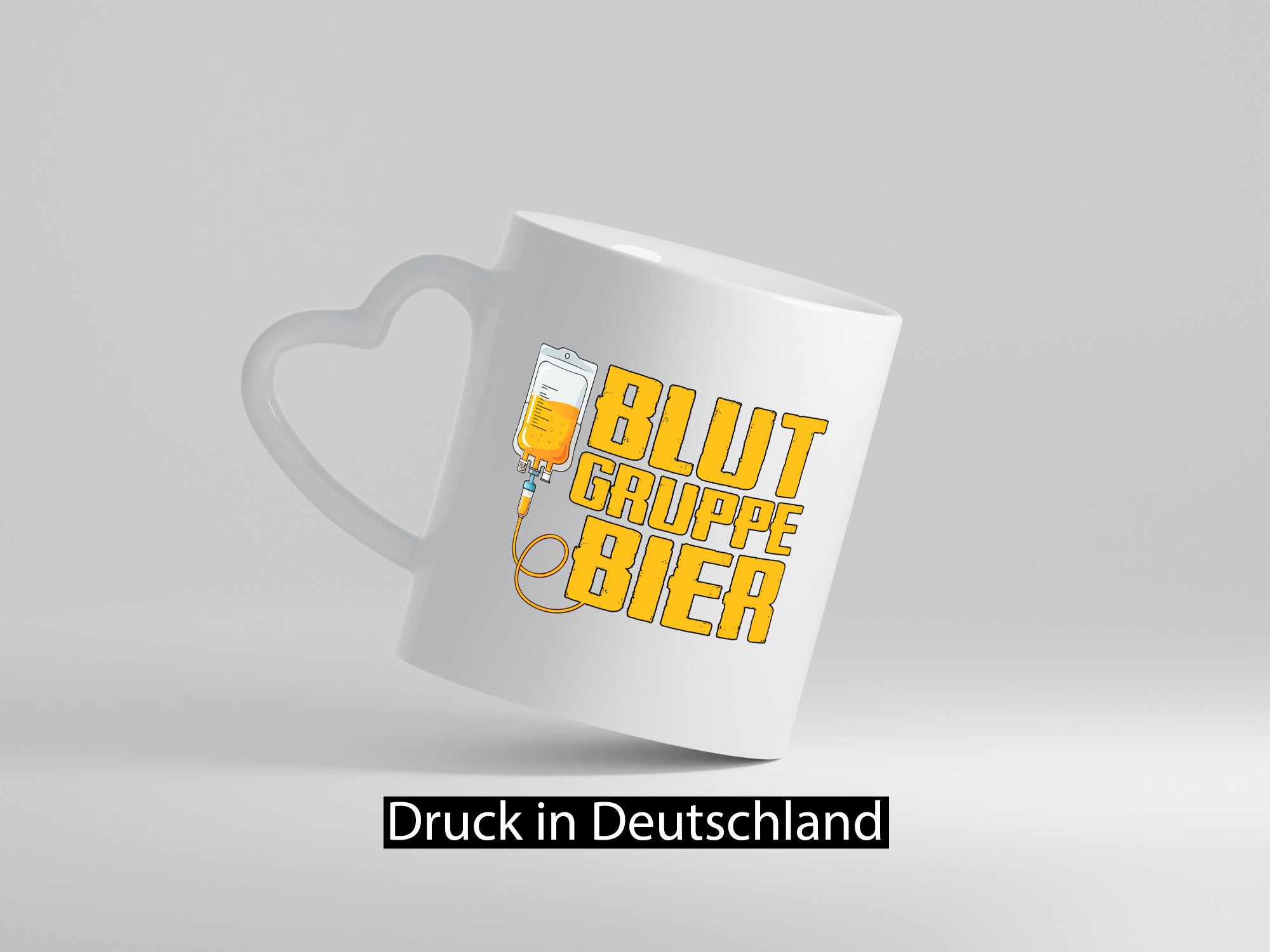 Blutgruppe Bier | Saufen Trinken Biertrinker Humor Geschenkidee Tasse