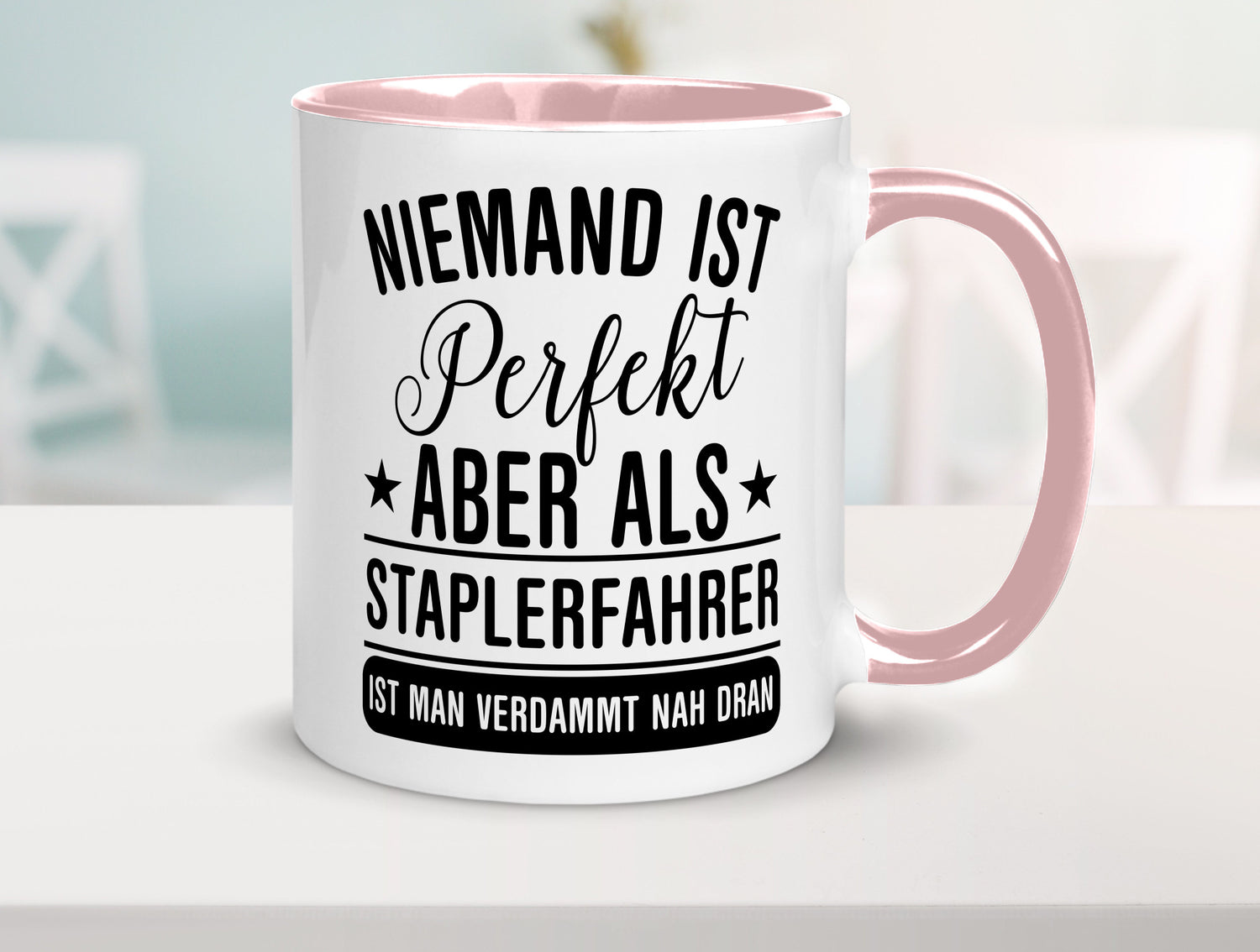 Verdammt nah dran: Staplerfahrer | Gabelstapler Fahrer lustig Humor