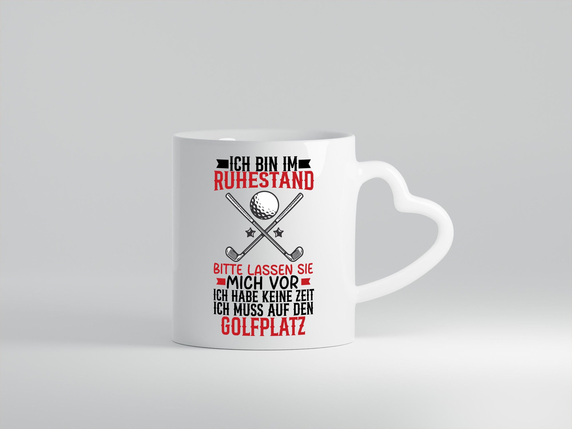 Rentner | Golf spielen Golfplatz Ruhestand genießen lustig Jubiläum Geschenk