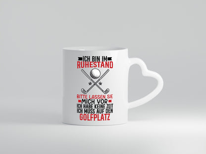 Rentner | Golf spielen Golfplatz Ruhestand genießen lustig Jubiläum Geschenk