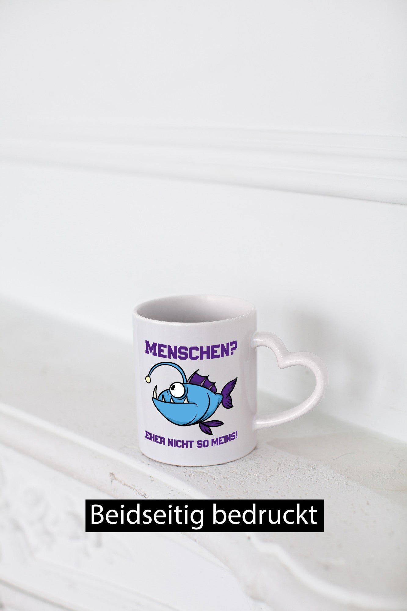 Mürrischer Fisch | Zyniker Tasse Menschenhasser Geschenk Humor Geschenkidee