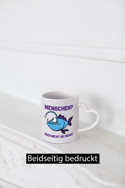 Mürrischer Fisch | Zyniker Tasse Menschenhasser Geschenk Humor Geschenkidee