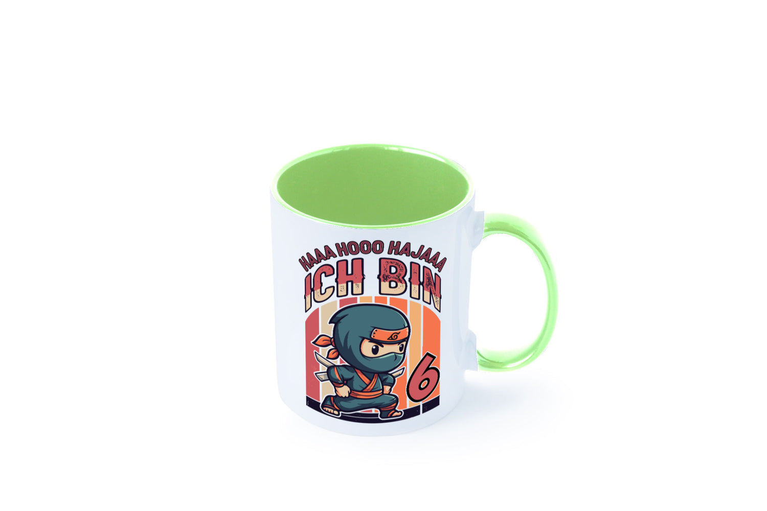 6. Geburtstag | Ninja Junge 6 Jahre Humor Geschenkidee Tasse