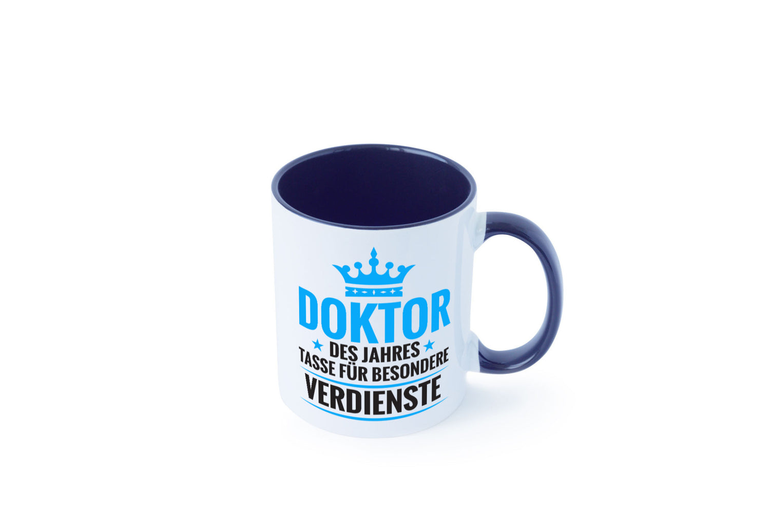 Besonderer Verdienst: Doktor | Doktorand Doktortitel Humor Geschenkidee Tasse