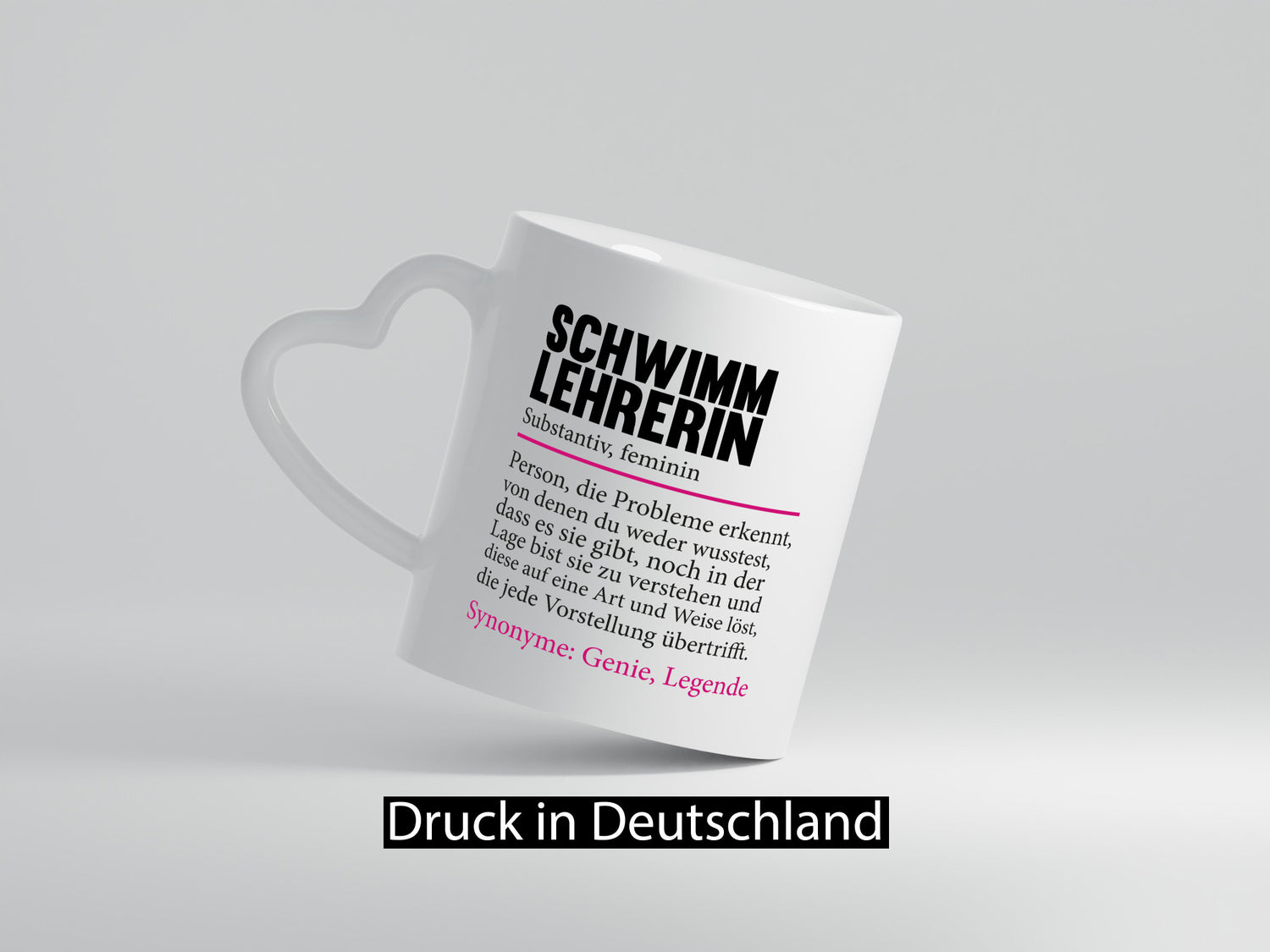 Schwimmlehrerin | schwimmen Lehrer Sport Spruch v2 Geschenk Humor Geschenkidee