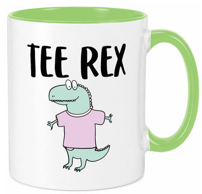Tee Rex | Becher Dinosaurierer Teetrinker Geschenk Humor Geschenkidee lustiger Tasse