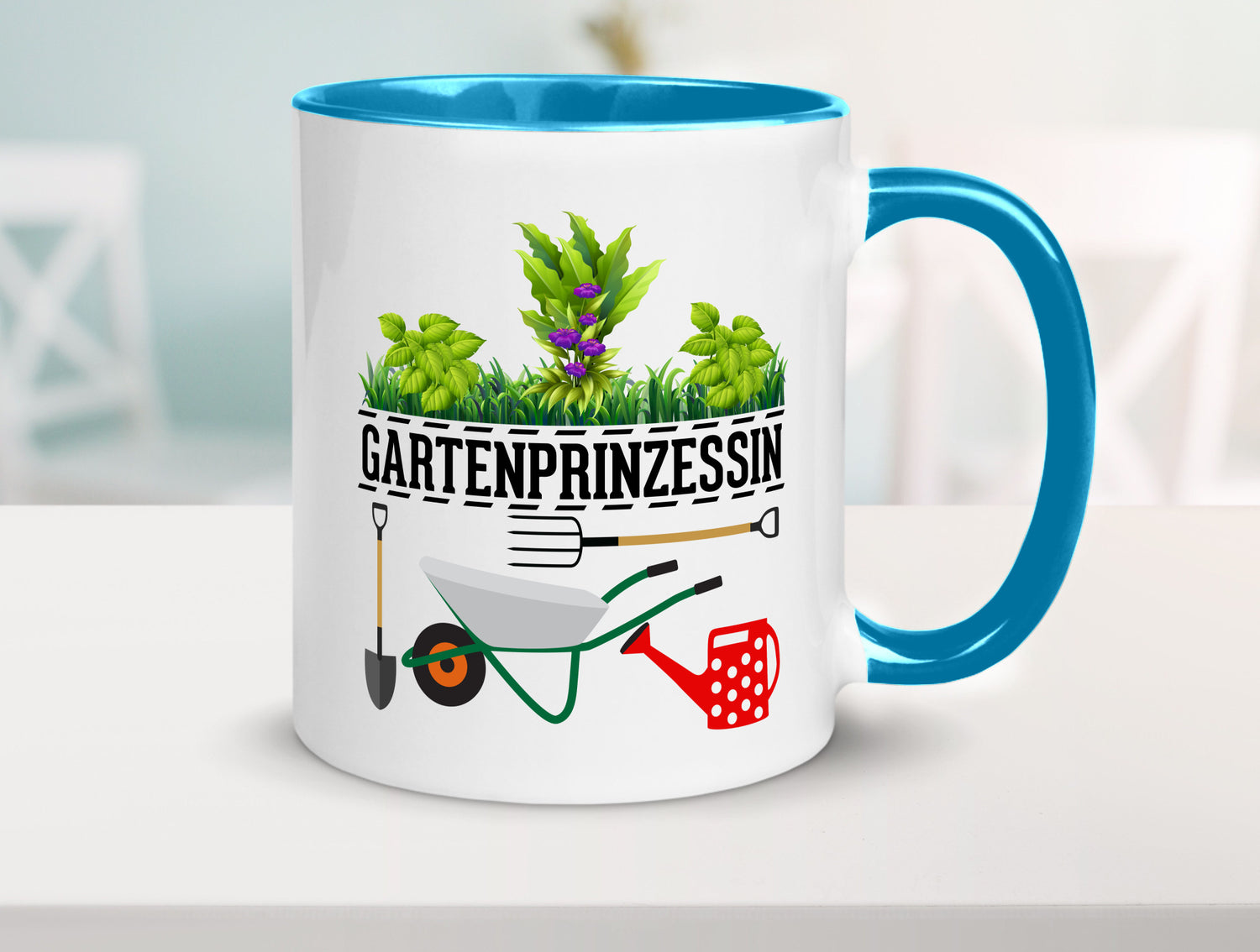 Gartenprinzessin | Gärtnerin Gartenliebhaber Geschenk Humor Geschenkidee