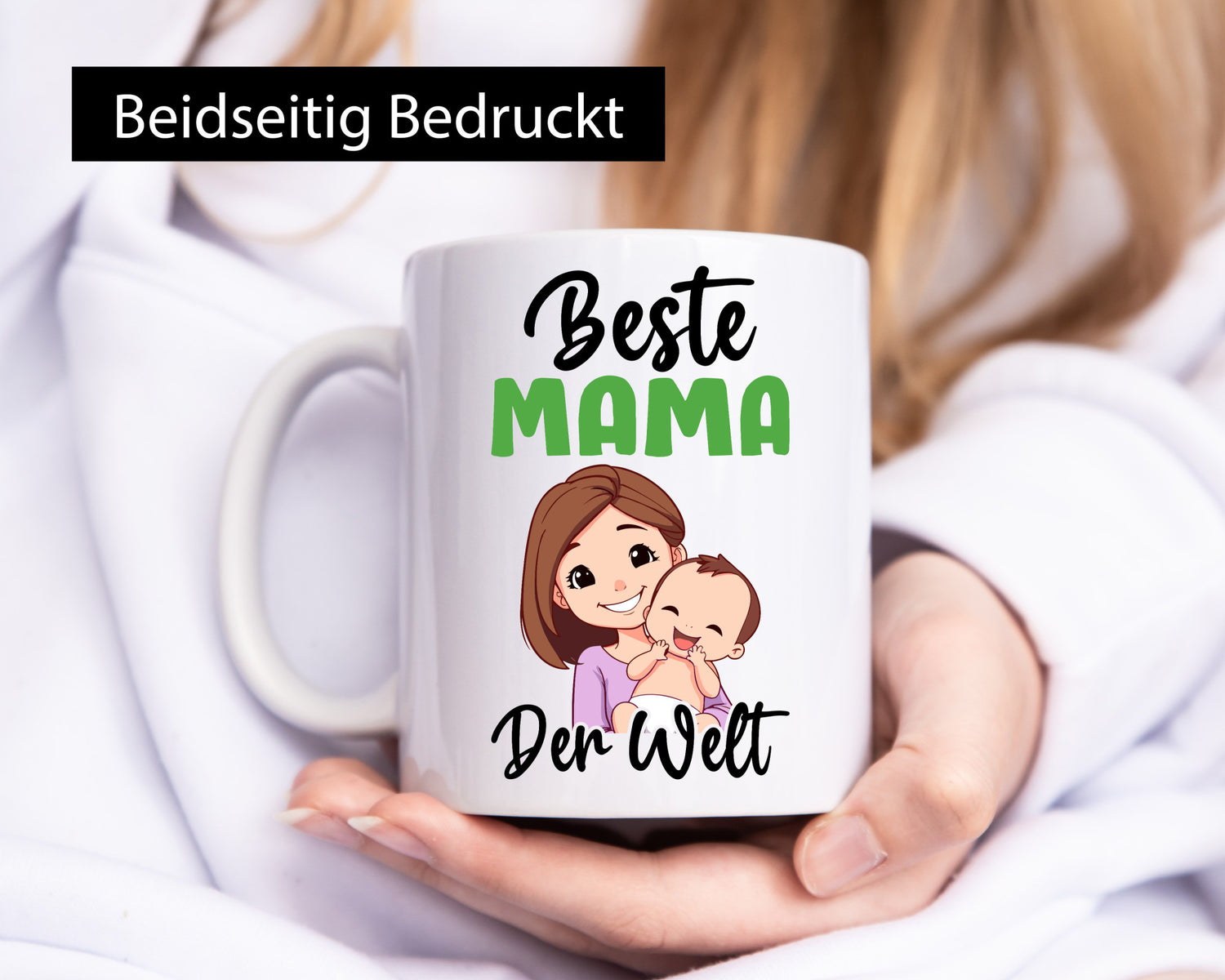 Beste Mama | Muttertag Familie Humor Geschenkidee Tasse