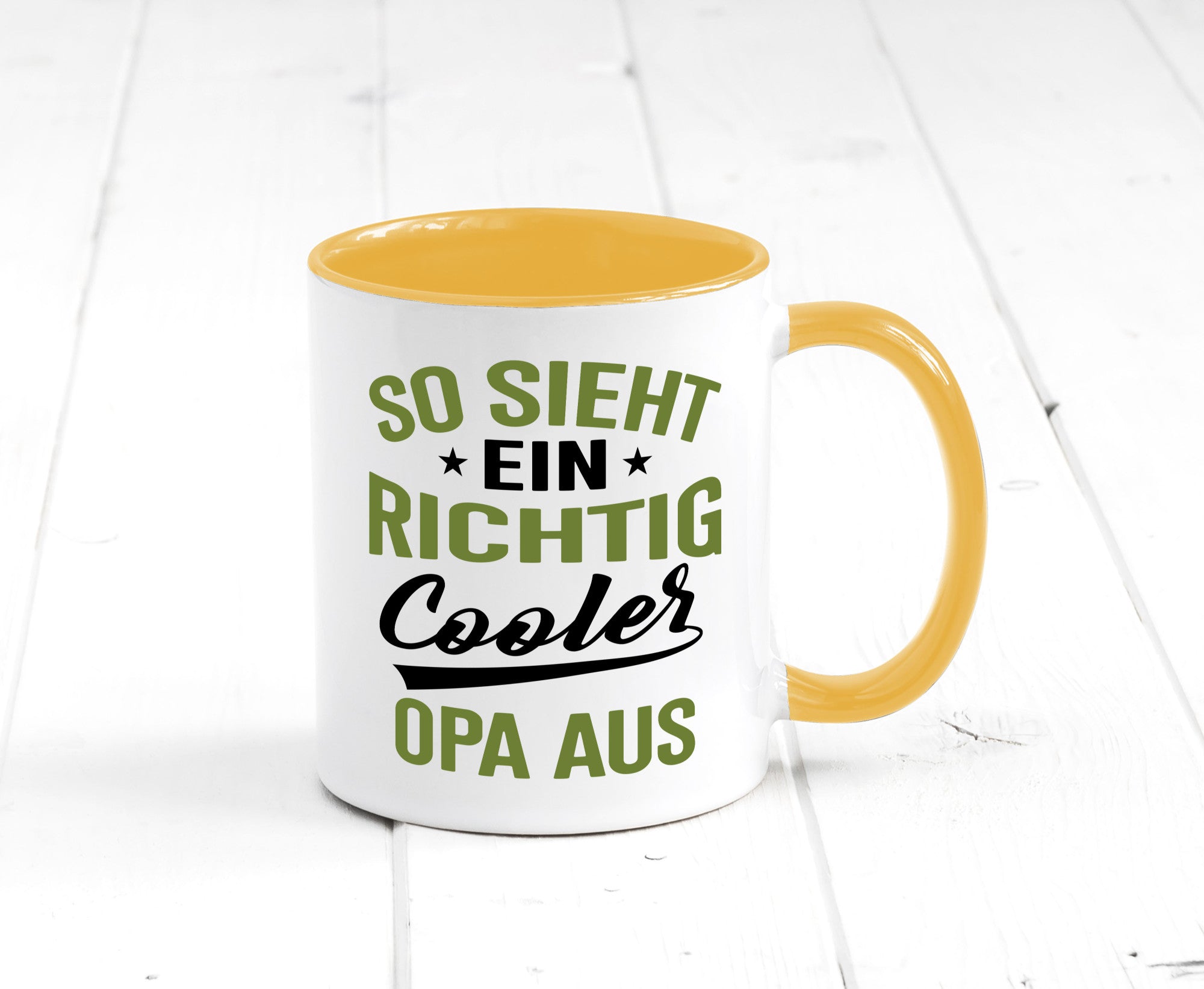 So sieht ein richtig Cooler Opa aus | Großvater Geschenkidee Familie Humor Tasse