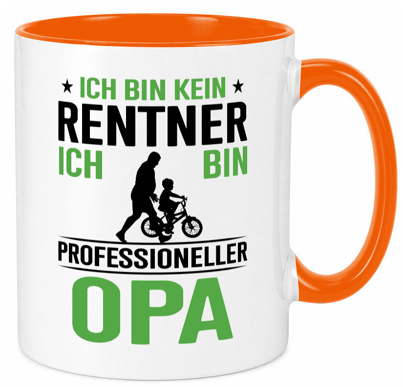 Ich bin kein renter Profesioneller Opa | Großvater Humor Familie Geschenkidee