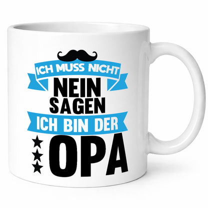 Nicht nein sagen, bin Opa | Auszeichnung Sterne Geschenk Familie Geschenkidee