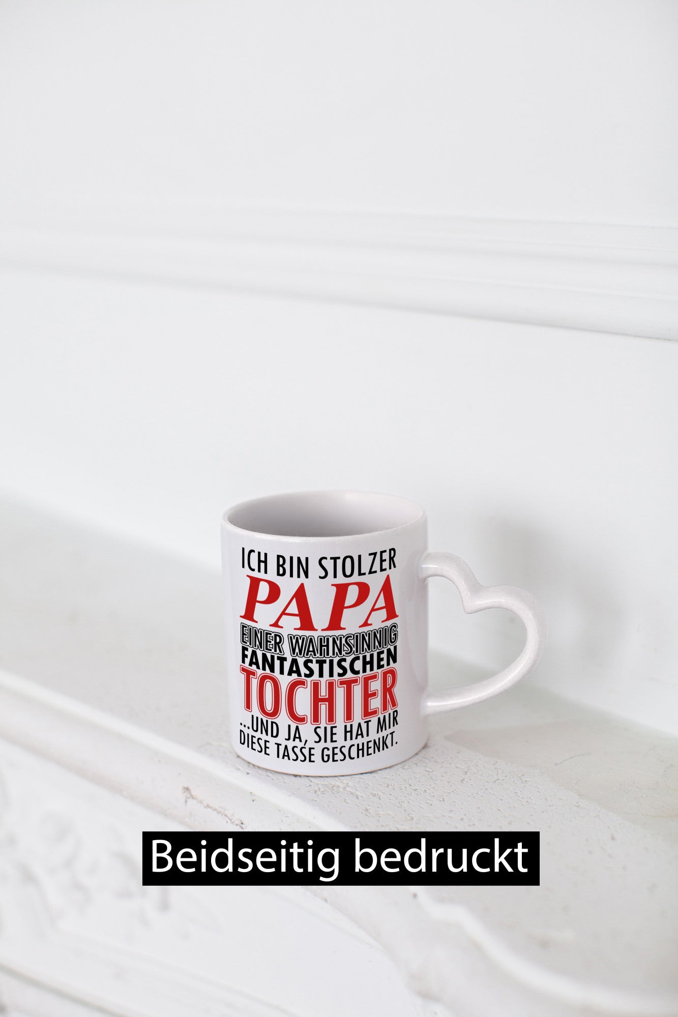 Stolzer Vater v2 lustiger Spruch Geschenk Familie Geschenkidee Tasse