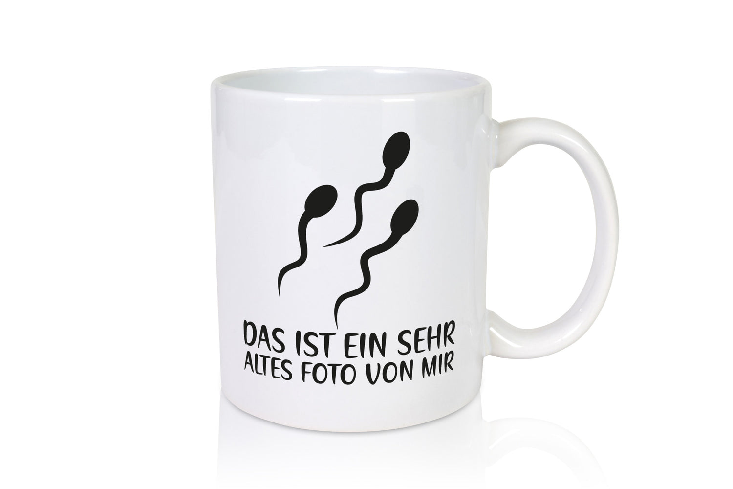 Das ist ein sehr altes Foto von mir | Schwangerschaft Paar lustig Humor