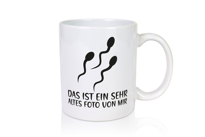 Das ist ein sehr altes Foto von mir | Schwangerschaft Paar lustig Humor
