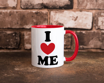 I love me vl9 Geschenkidee Humor Tasse