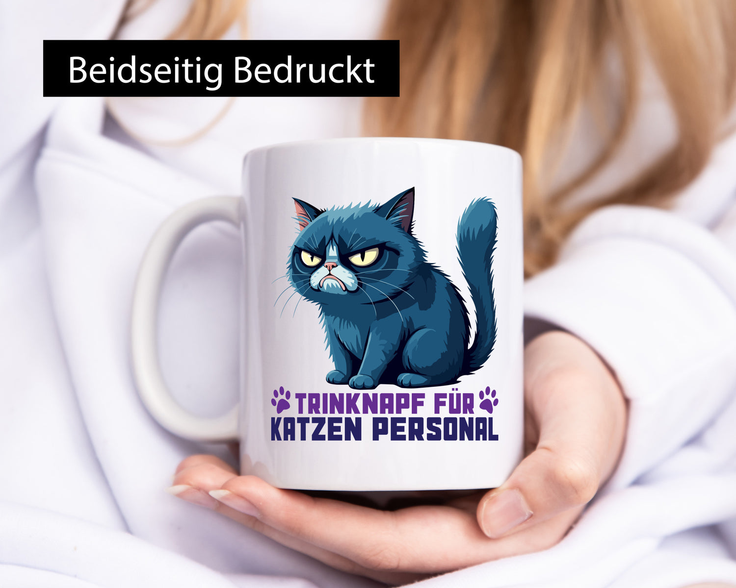 Katzen Personal | Katzenbesitzer Tasse Katze Humor vl8 Geschenkidee