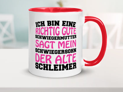 Gute Schwiegermutter lustig Familie Geschenkidee Geschenk Tasse