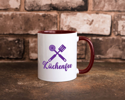 Küchenfee | Mama kocht am besten Muttertag Geschenkidee Familie Humor Tasse