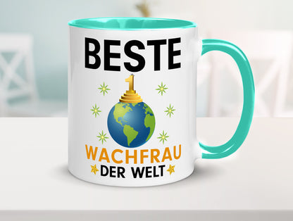Welt Beste Wachfrau | Wachpersonal Nachtwächter Geschenk Humor Geschenkidee