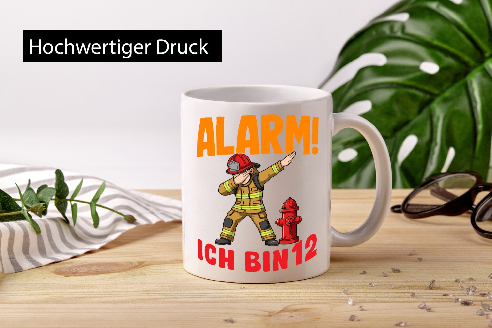 12. Geburtstag | 12 Jahre Feuerwehr Junge Geschenk Geschenkidee lustiger Spruch