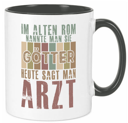 Heute sagt man: Arzt | Medizin Doktor Facharzt Geschenk Humor Geschenkidee Tasse