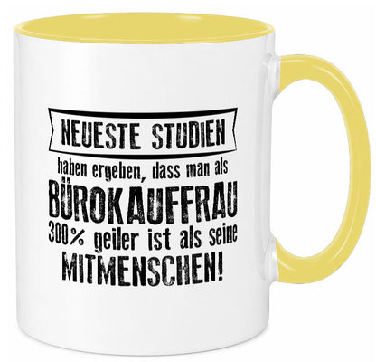 Neuste Studien: Bürokauffrau | Kauffrau lustig Arbeit Kollegen Büro Geschenk Tasse
