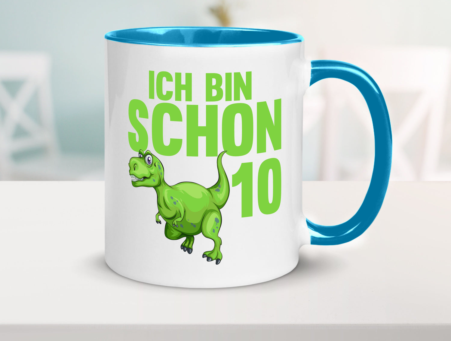 10. Geburtstag | 10 Jahre Dino Dinosaurier Geschenk Geschenkidee lustiger